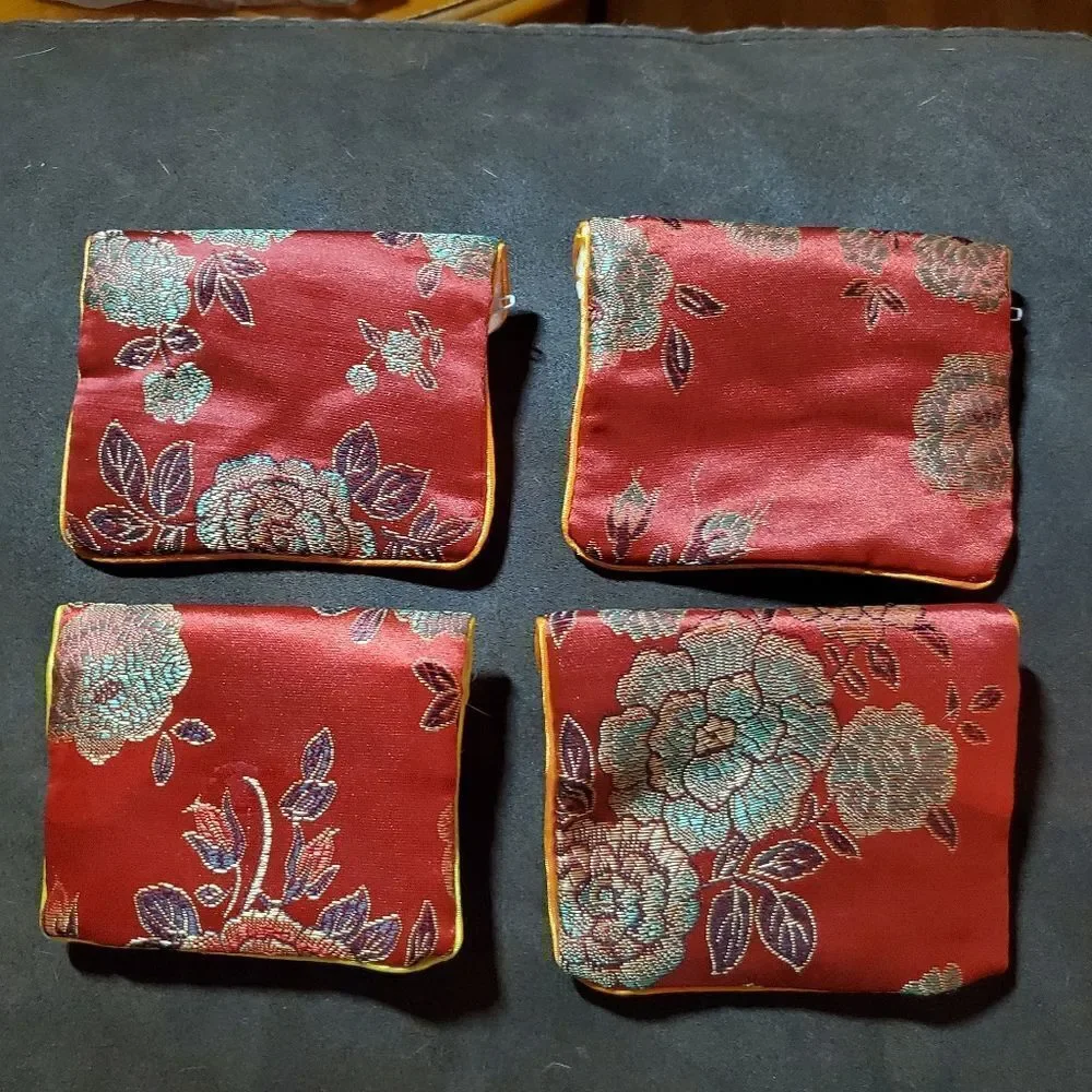Silk Embroidered Bag / Pouch‎